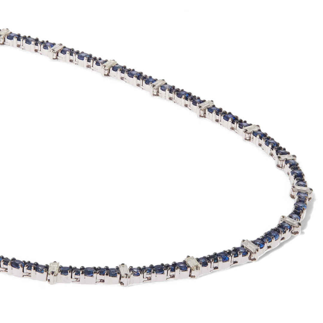 Rivulet Bleu Blanc Necklace - Rivulet - Ileana Makri
