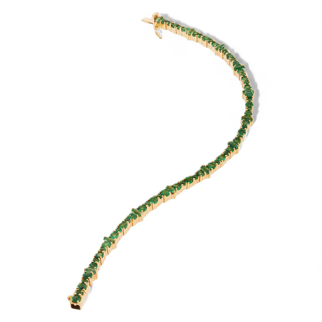 Rivulet Emerald Bracelet