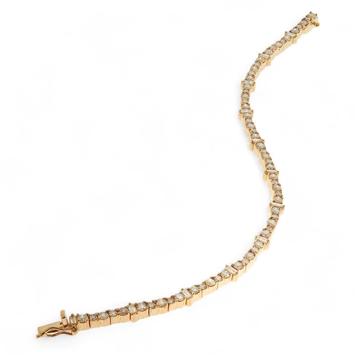 Rivulet Champagne Diamond Bracelet - Rivulet - Ileana Makri