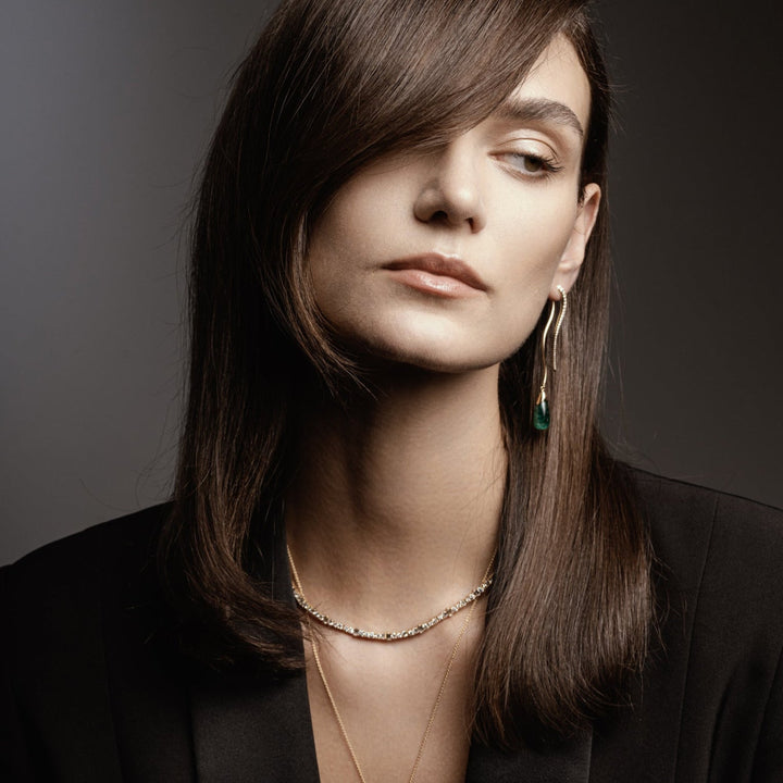 Rivulet Champagne Diamond Necklace - Rivulet - Ileana Makri