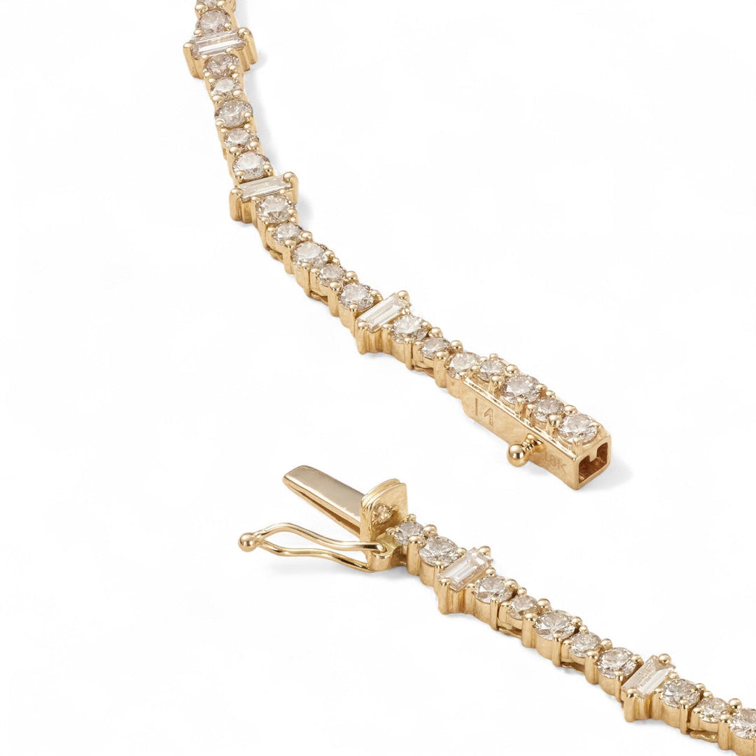 Rivulet Champagne Diamond Necklace - Rivulet - Ileana Makri
