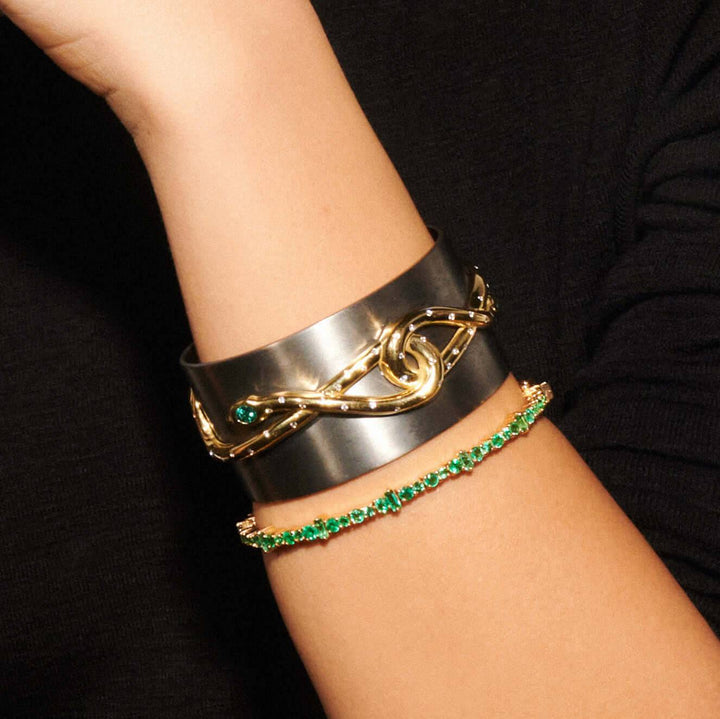 Rivulet Emerald Bracelet - Rivulet - Ileana Makri