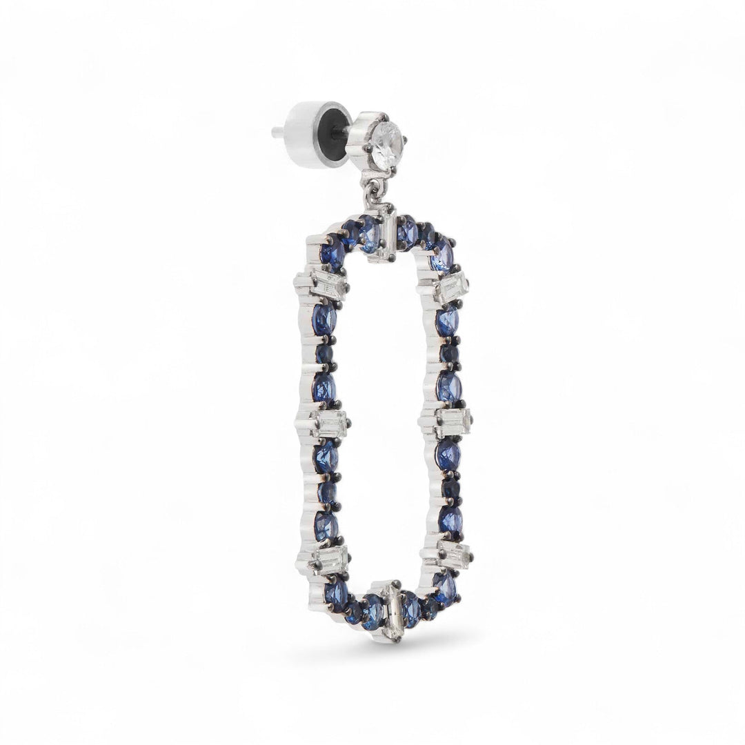 Rivulet Flow Bleu Blanc Earrings - Rivulet - Ileana Makri