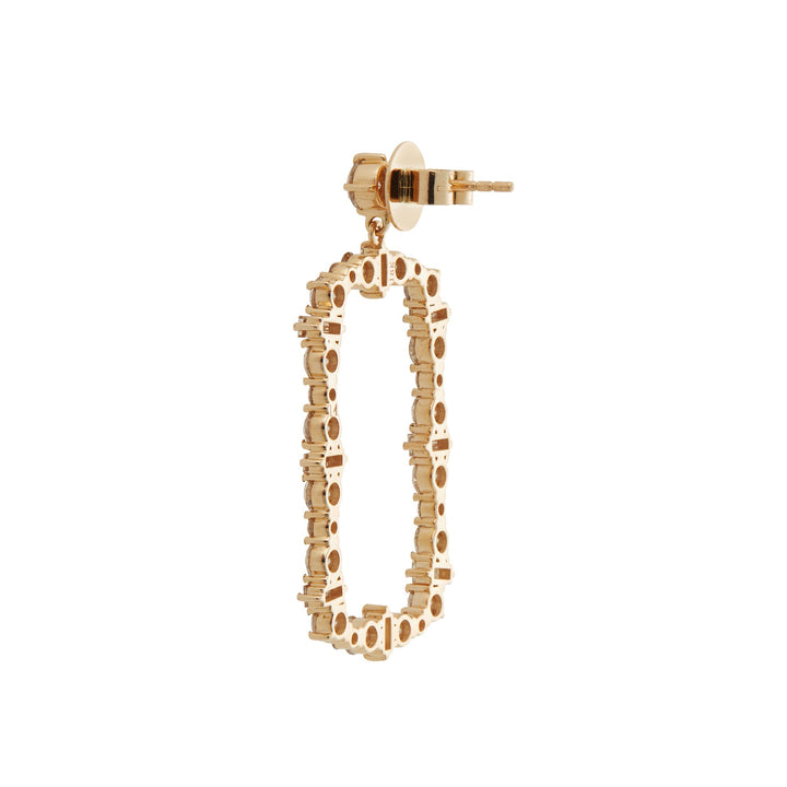 Rivulet Flow Champagne Diamond Earrings - Rivulet - Ileana Makri