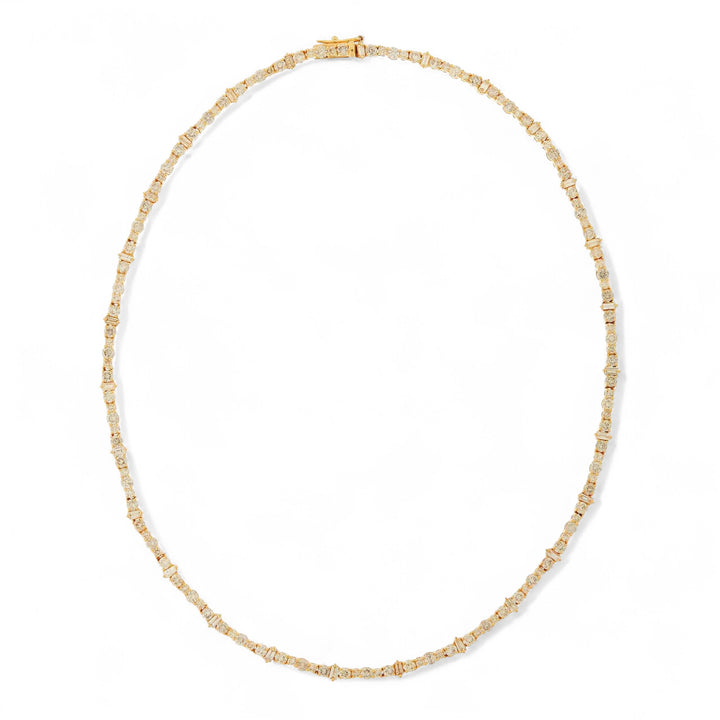 Rivulet Champagne Diamond Necklace