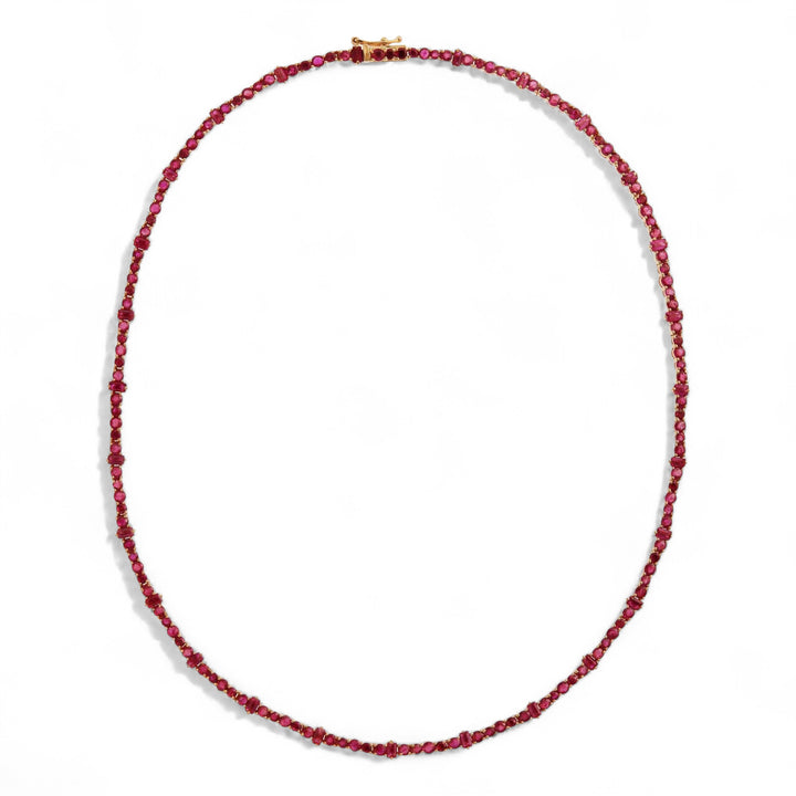 Rivulet Ruby Necklace