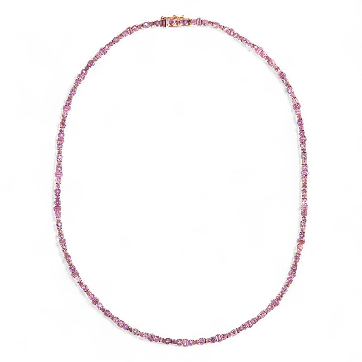 Rivulet Pink Sapphire Necklace - Rivulet - Ileana Makri