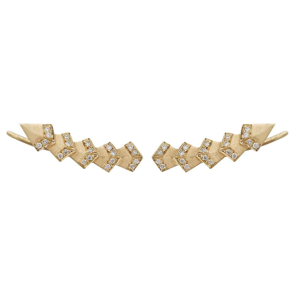 Rombus Ear Climber D - Deco - Ileana Makri