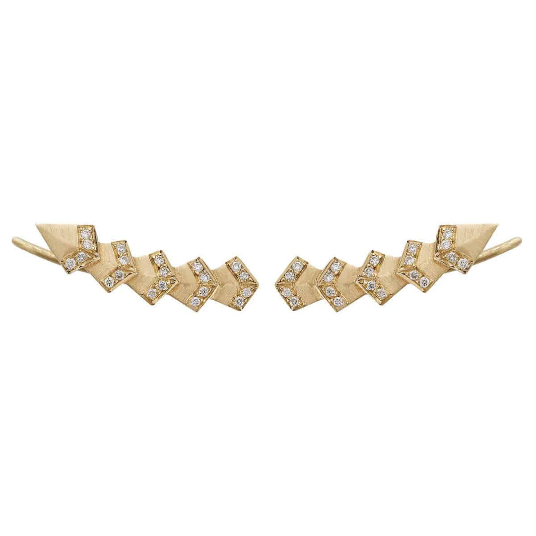 Rombus Ear Climber D - Deco - Ileana Makri