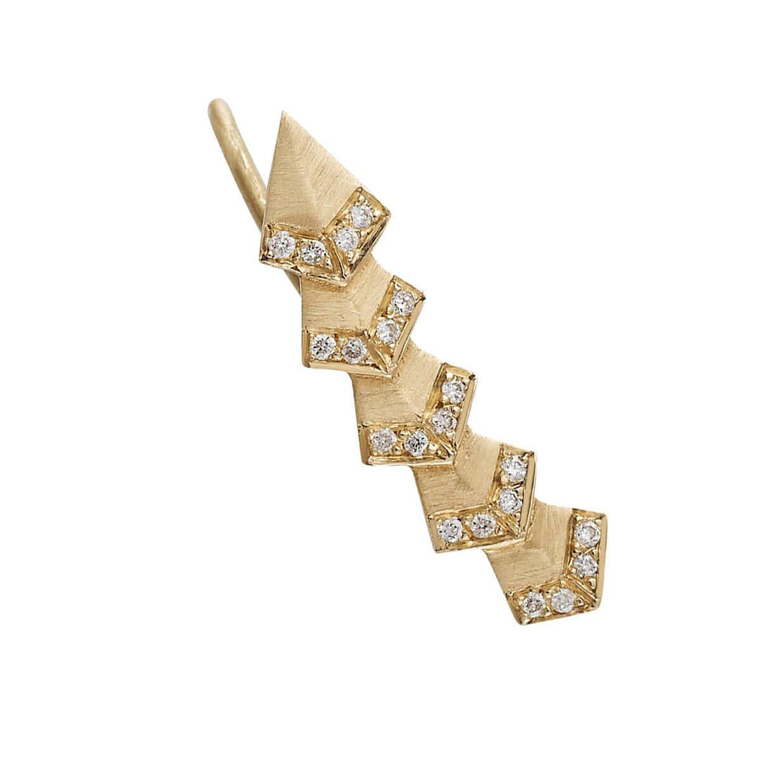 Rombus Ear Climber D - Deco - Ileana Makri