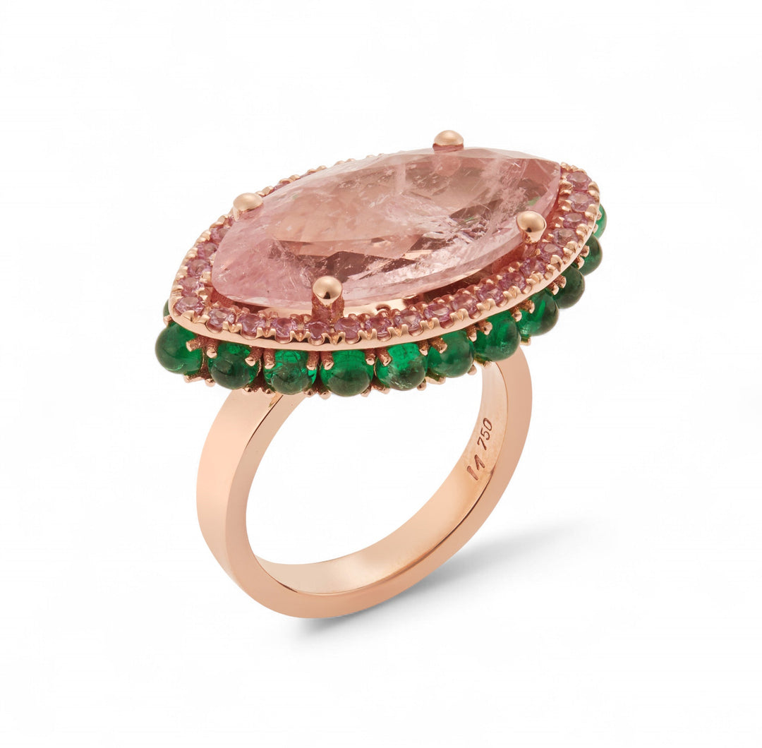 Rose Eternity Flower Ring - OAK - Archive - Ileana Makri
