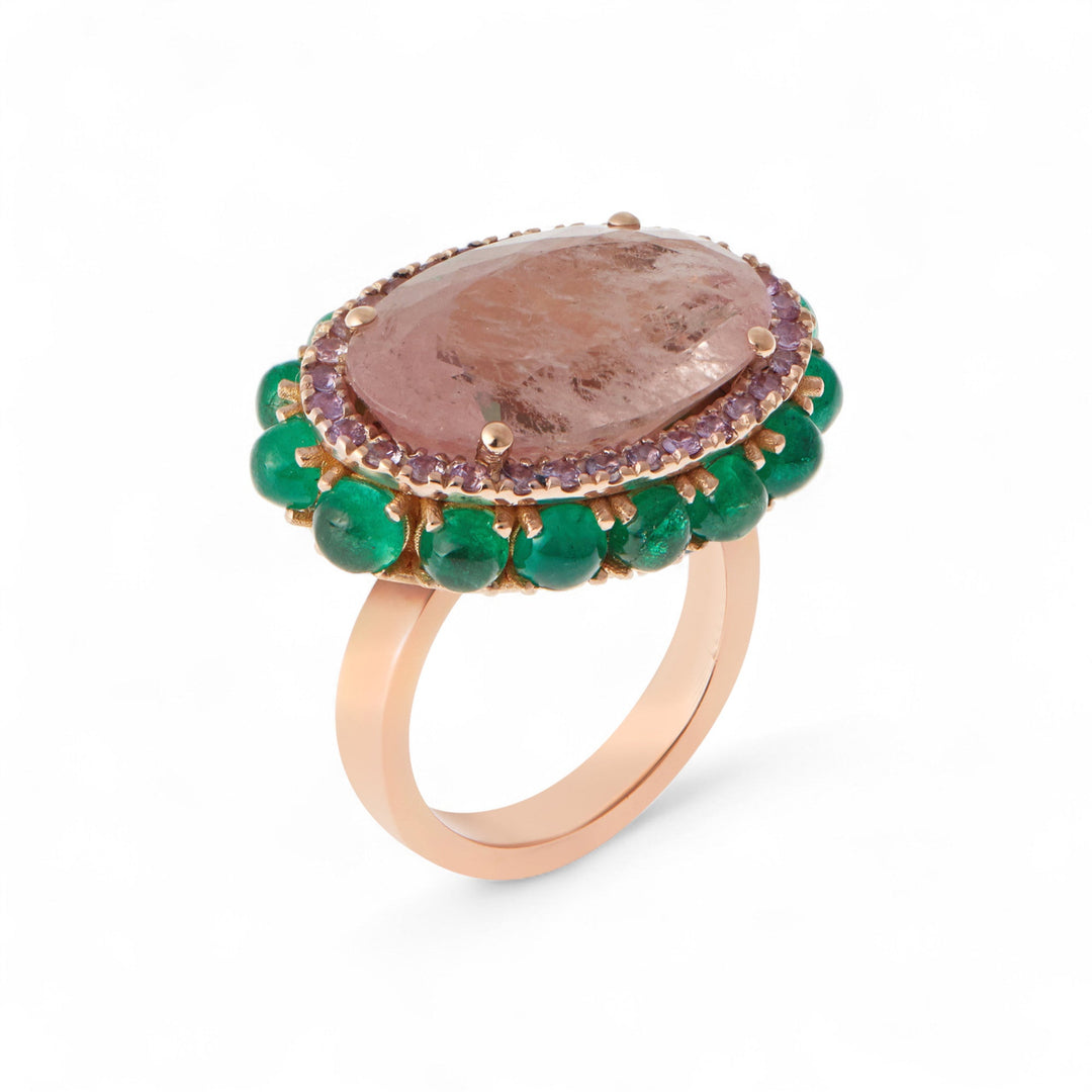 Rose Eternity Flower Ring - OAK - Archive - Ileana Makri
