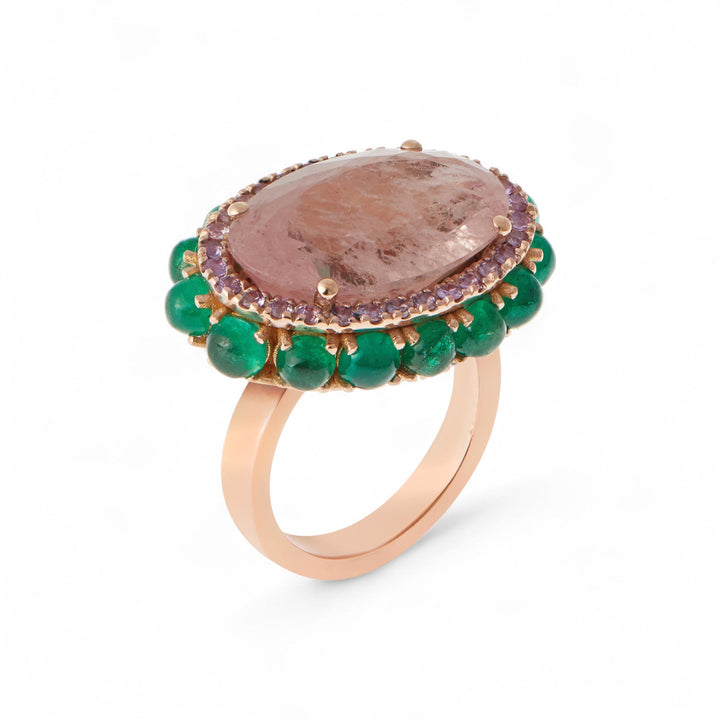 Rose Eternity Flower Ring - OAK - Archive - Ileana Makri