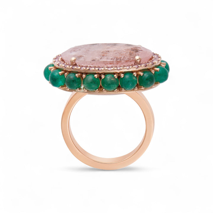 Rose Eternity Flower Ring - OAK - Archive - Ileana Makri