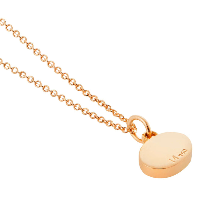 Rose Mini Oval Eye Pendant - EVIL EYE - Ileana Makri