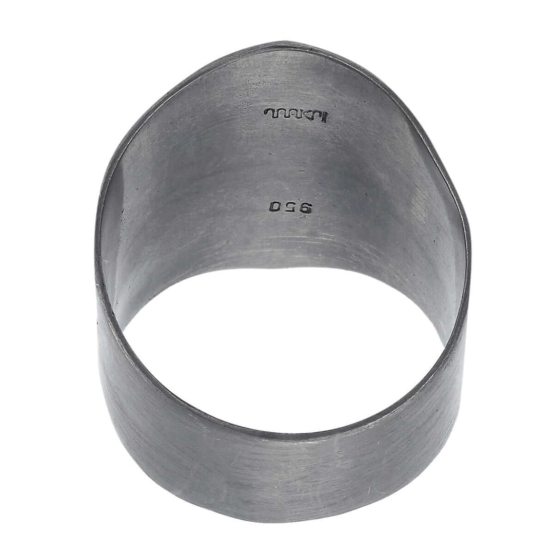 Round Eye Shield Ring Slv - EYE LOVE - Ileana Makri