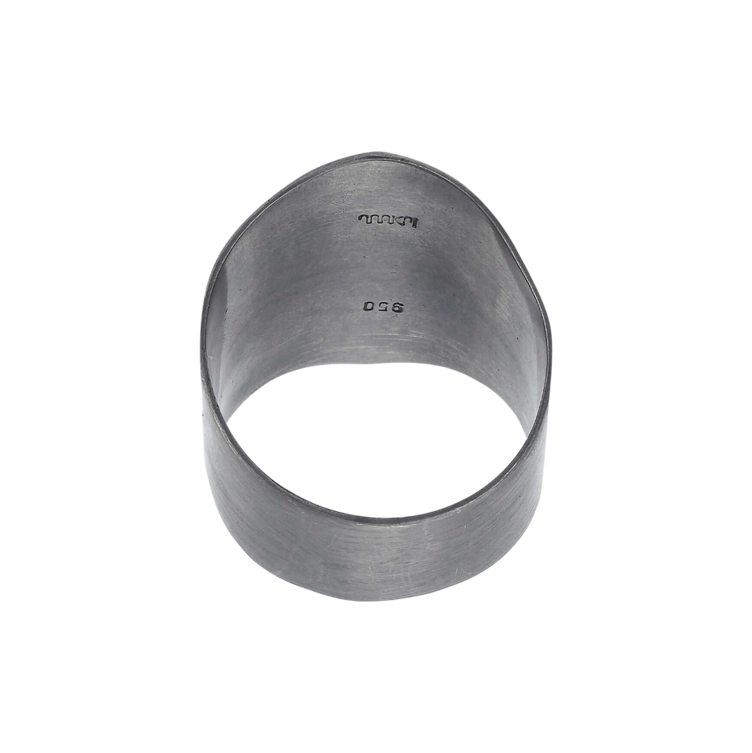 Round Eye Shield Ring Slv - EYE LOVE - Ileana Makri