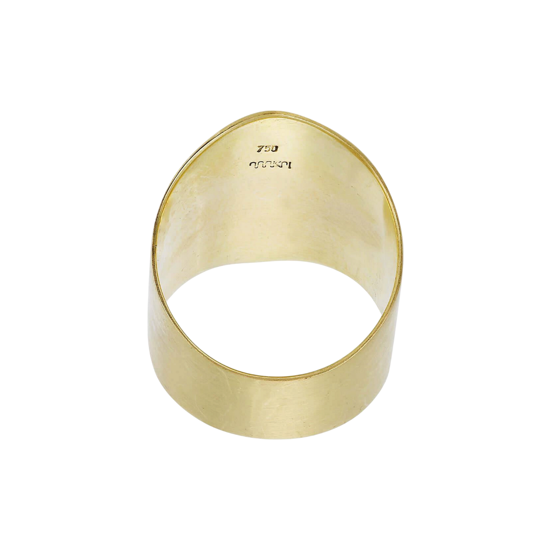 Round Eye Shield Ring Y - EYE LOVE - Ileana Makri