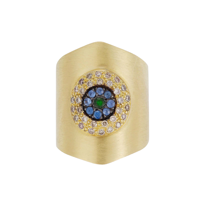 Round Eye Shield Ring Y - EYE LOVE - Ileana Makri