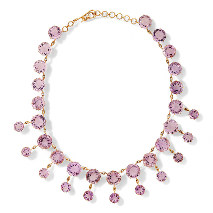 Royal Necklace Pink Amethyst