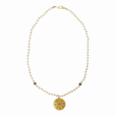 Royal Star Pearl Necklace (44cm) - Globetrotter - Ileana Makri store