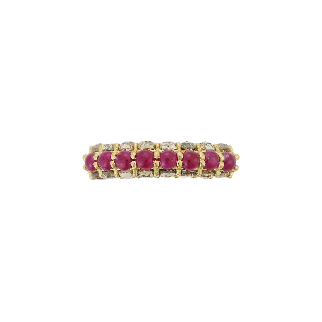 Ruby Arc Ring - Revolve - Ileana Makri