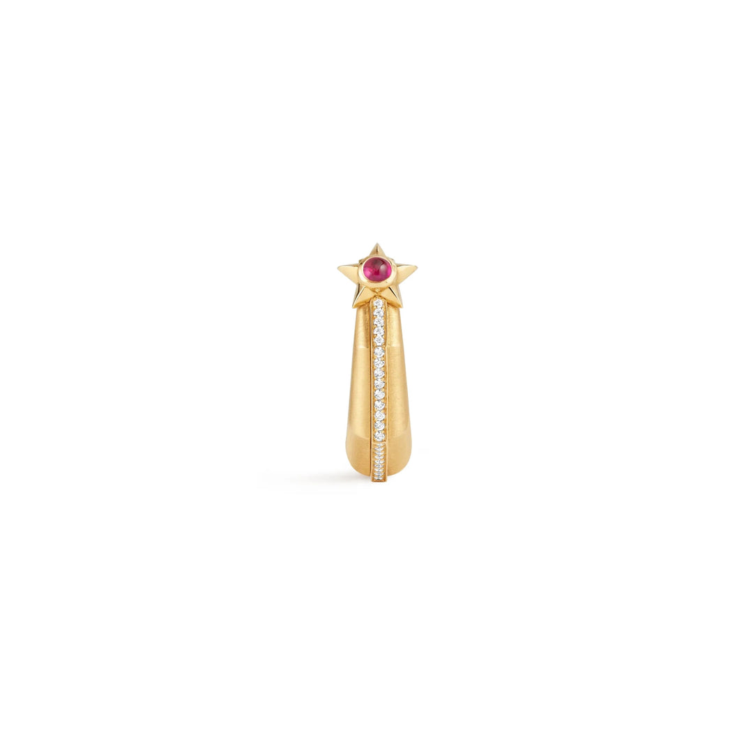 Ruby Baba Earring - Marie Lichtenberg - Ileana Makri