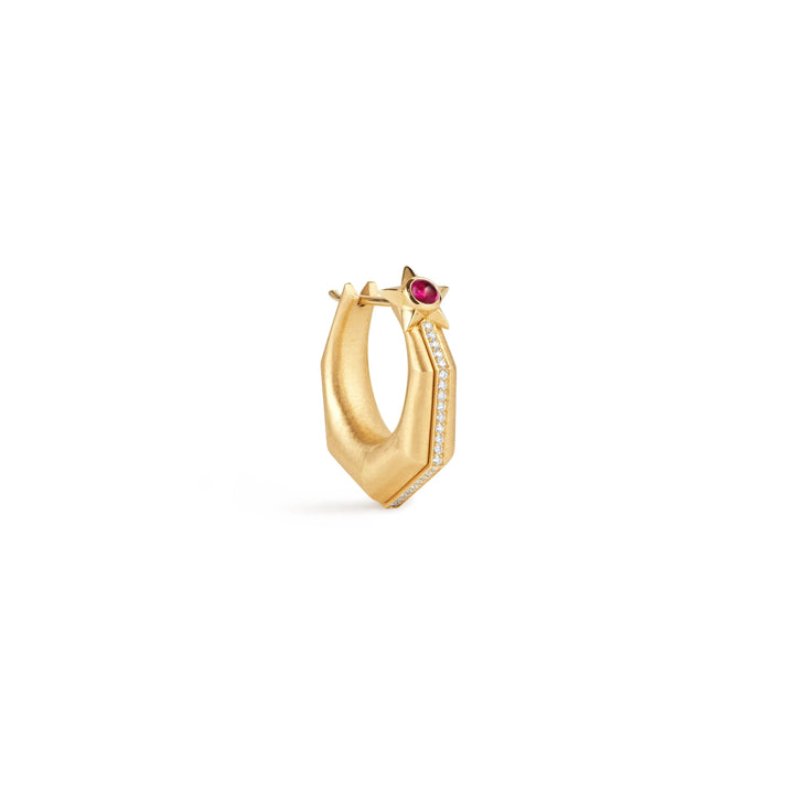 Ruby Baba Earring - Marie Lichtenberg - Ileana Makri
