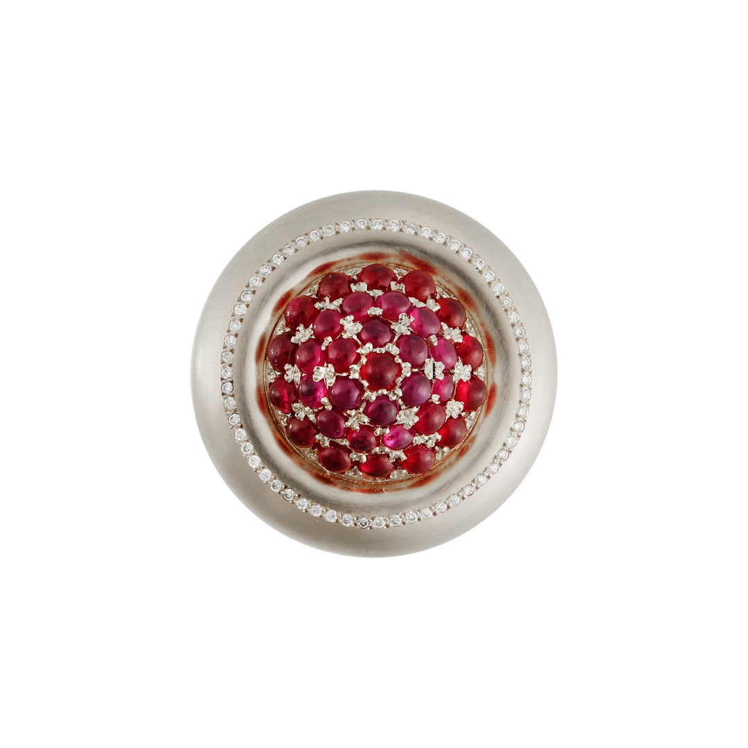 Ruby Caviar Ring W - RU - D - Fête - Ileana Makri