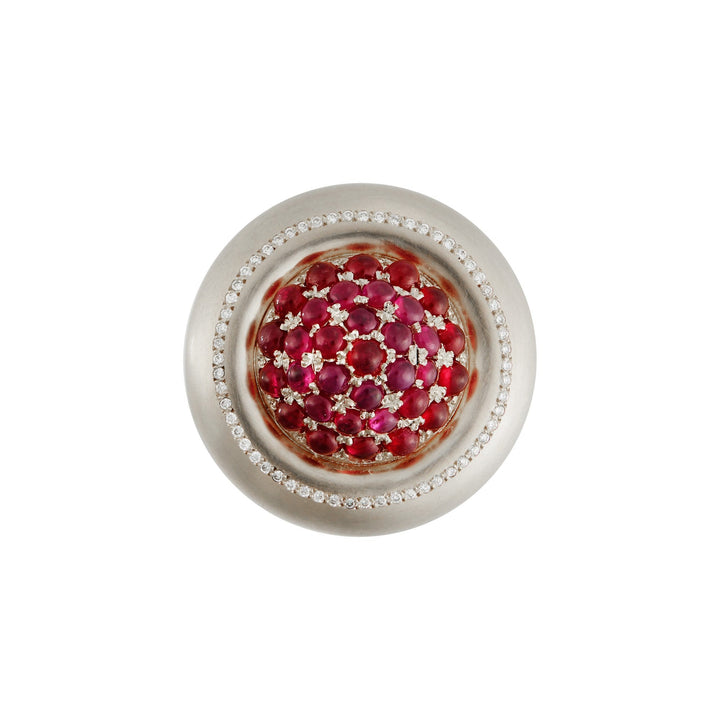 Ruby Caviar Ring W - RU - D - Fête - Ileana Makri