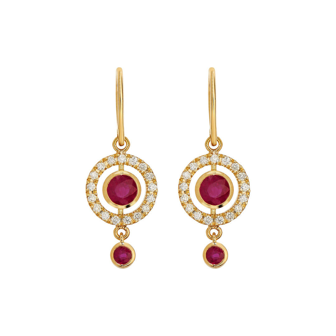 Ruby Orbit Drops - Revolve - Ileana Makri