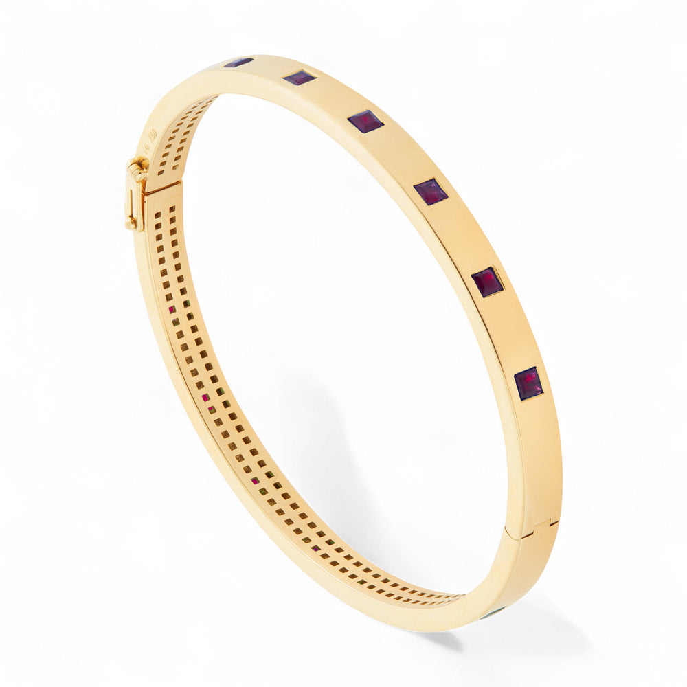 Ruby Princess Bangle - Tile - Ileana Makri