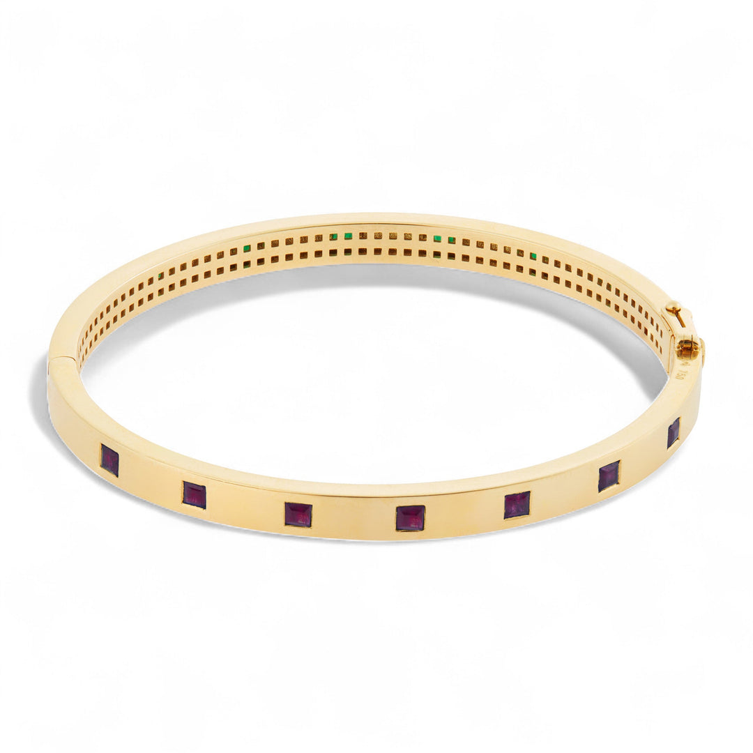 Ruby Princess Bangle - Tile - Ileana Makri