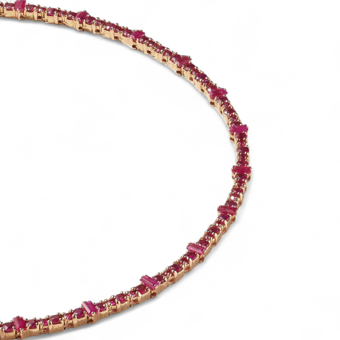 Rivulet Ruby Necklace