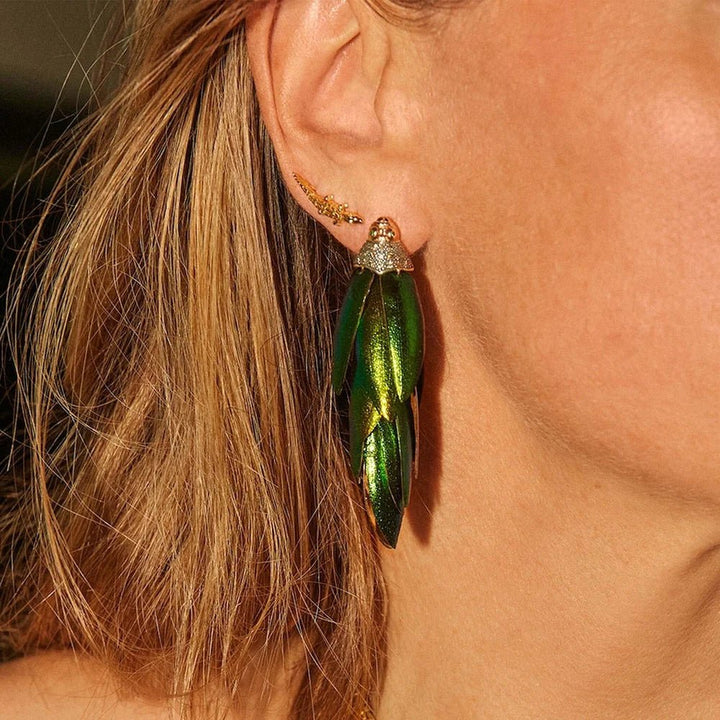 Scarab Bunch Earring - Bibi Van Der Velden - Ileana Makri
