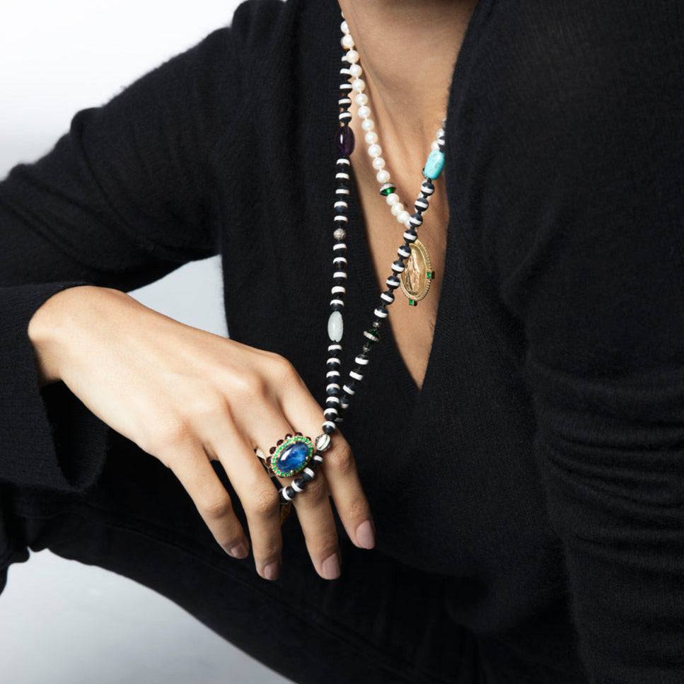Sea Eternity Flower Ring - OAK - Archive - Ileana Makri
