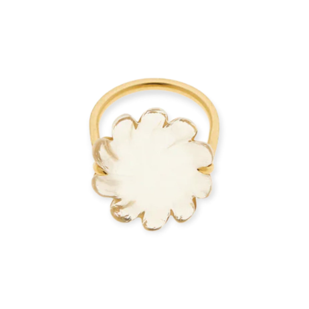 Sea Flower Quartz Ring - Maggoosh Fine - Ileana Makri