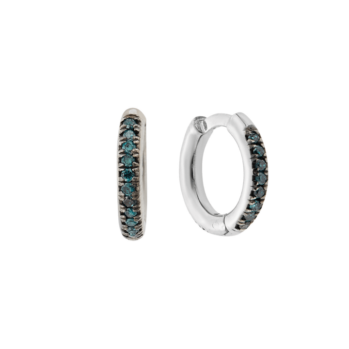 Seamless Midi Hoops W - BL - D - Classic - Ileana Makri