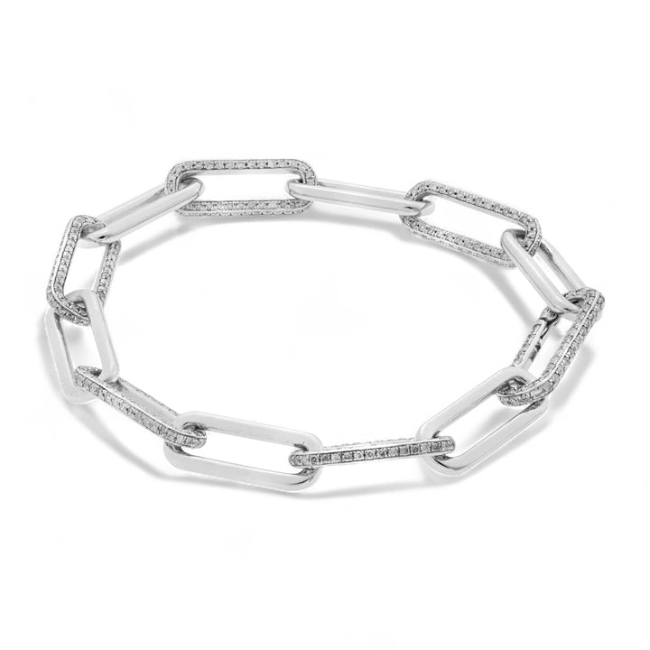Seamless Oblong Multi Diamond Link