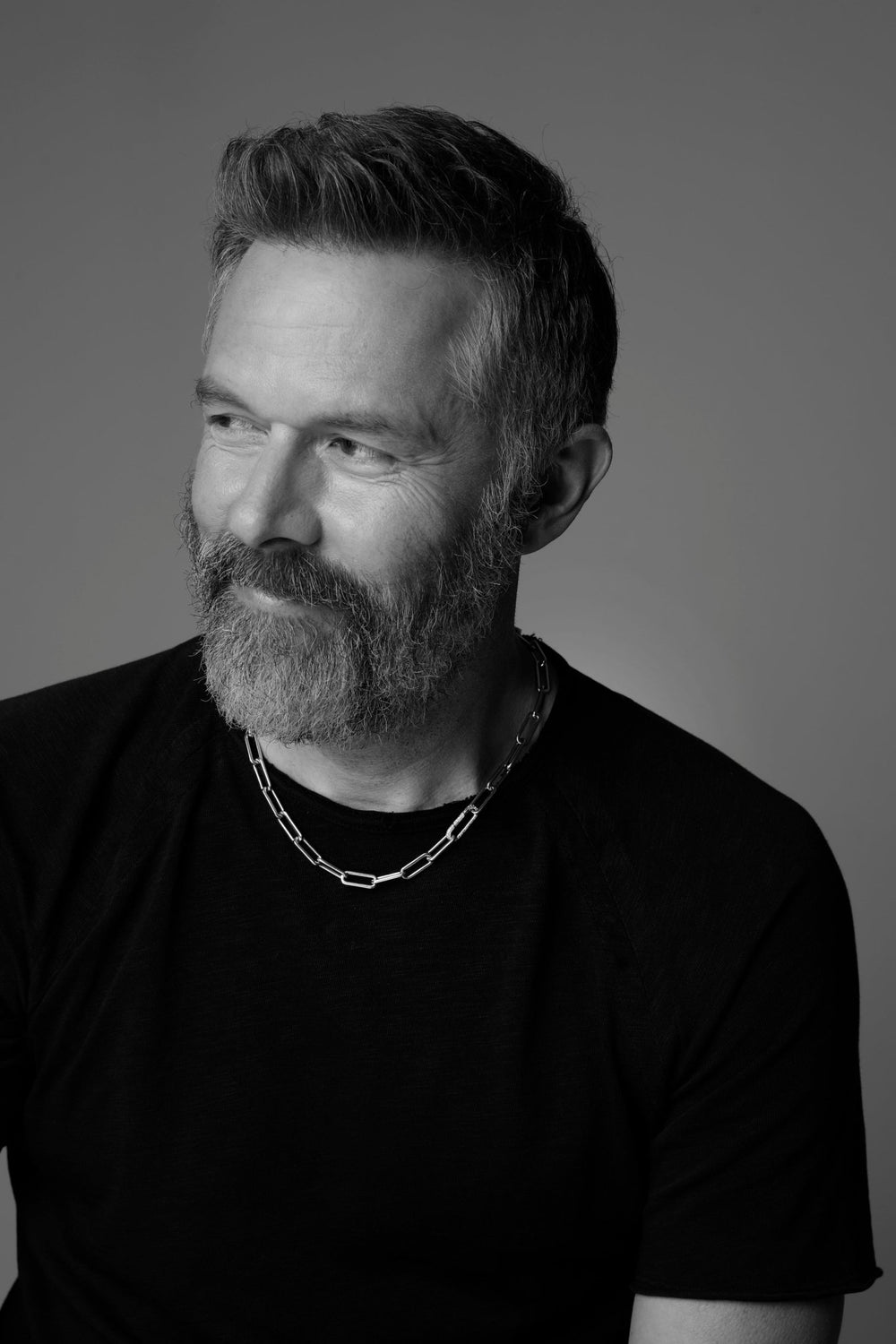 Seamless Oblong Single Diamond Link Necklace - Chains - Ileana Makri