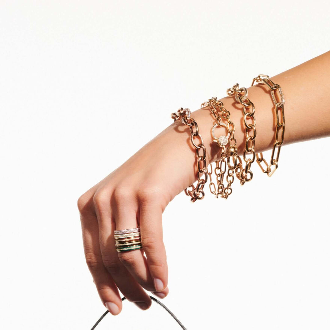 Seamless Oblong Single Link - Chains - Ileana Makri