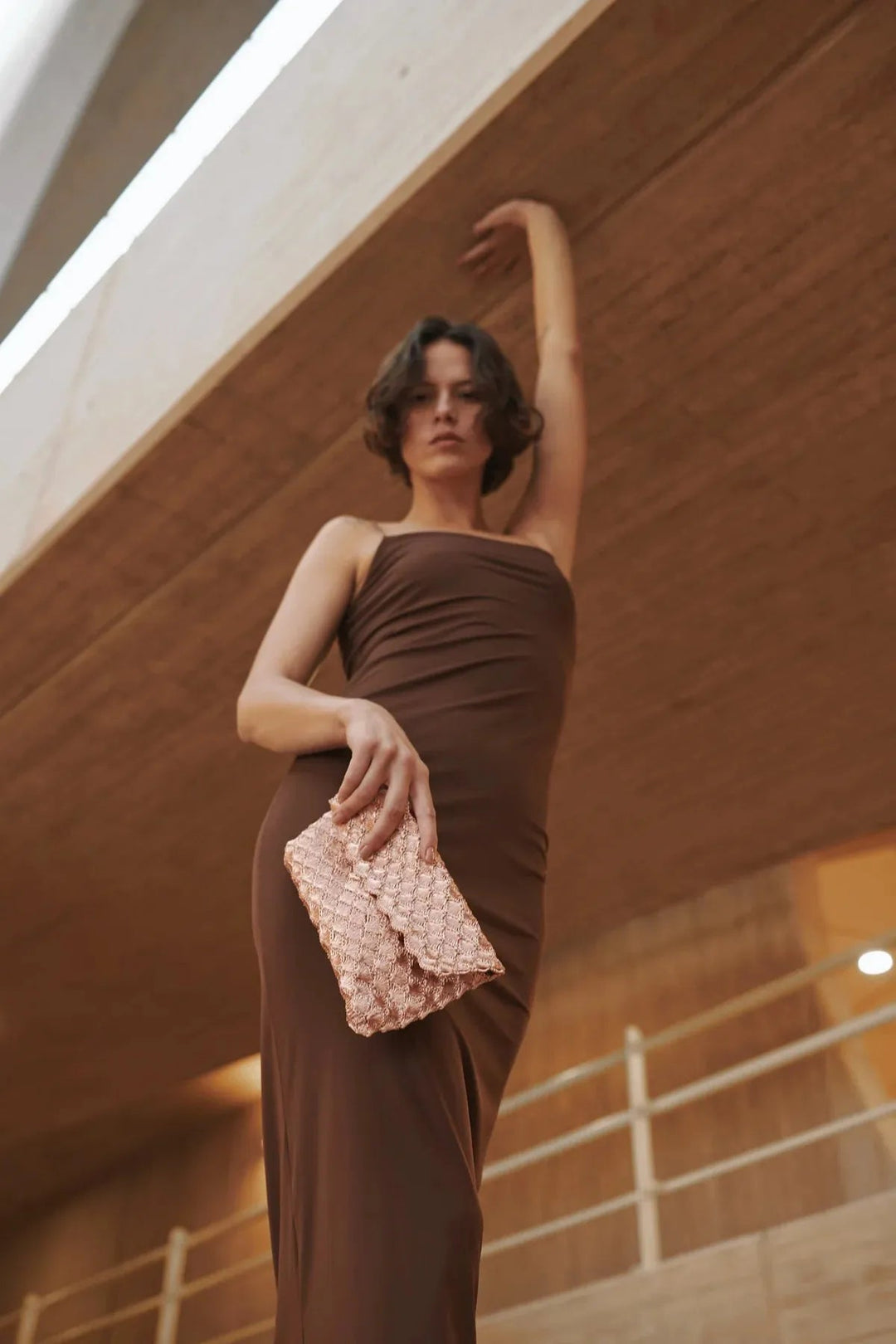Seashell Clutch Rose - Verdi - Ileana Makri