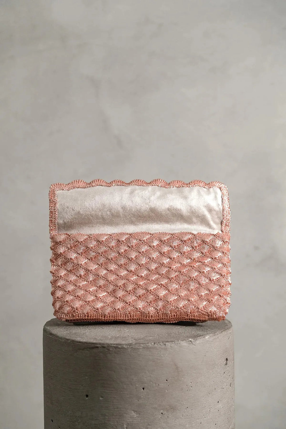 Seashell Clutch Rose - Verdi - Ileana Makri