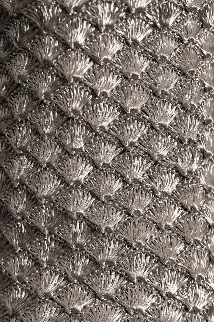 Seashell Clutch Silver - Verdi - Ileana Makri