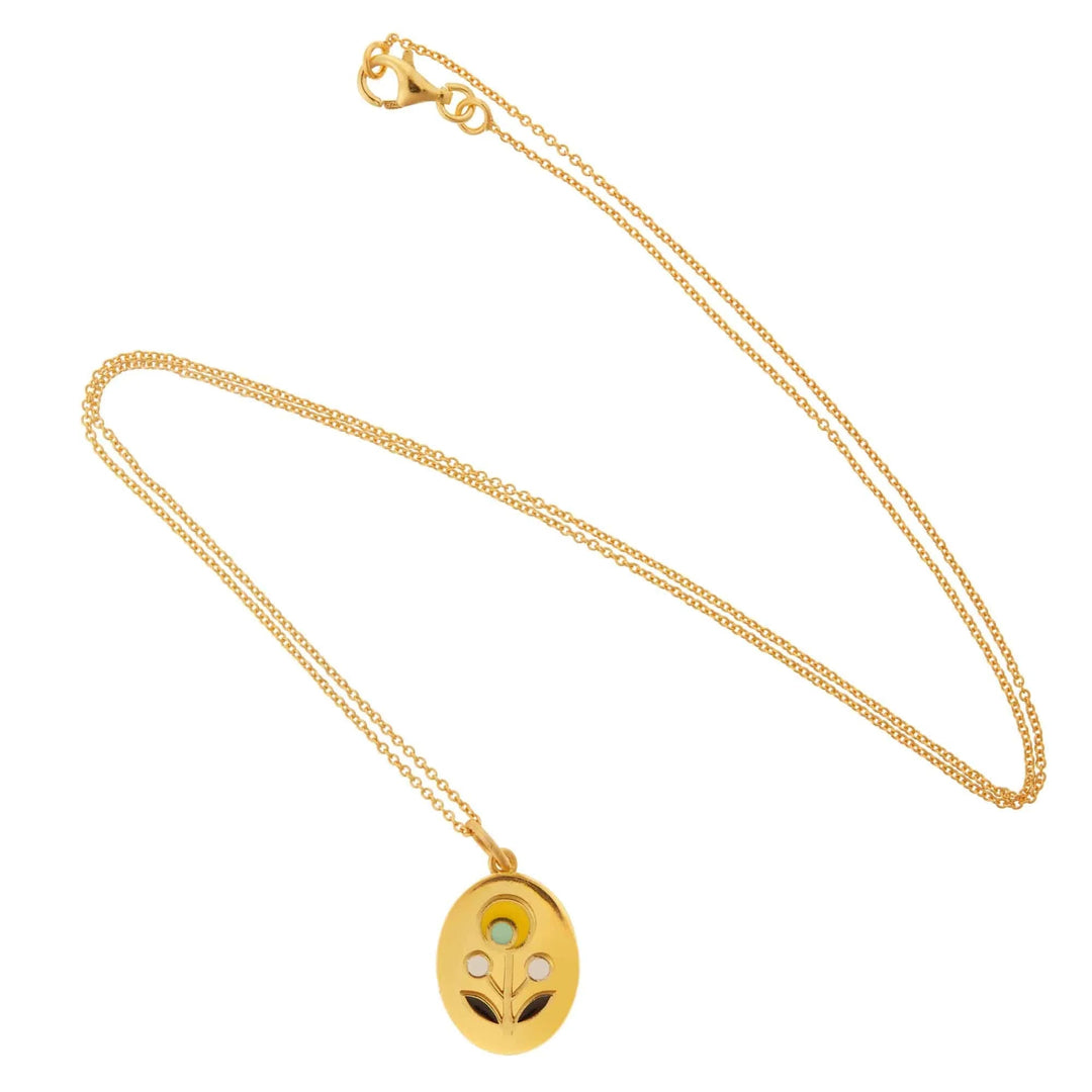 Seed Flower Pendant - Eye M Flower Power - Ileana Makri