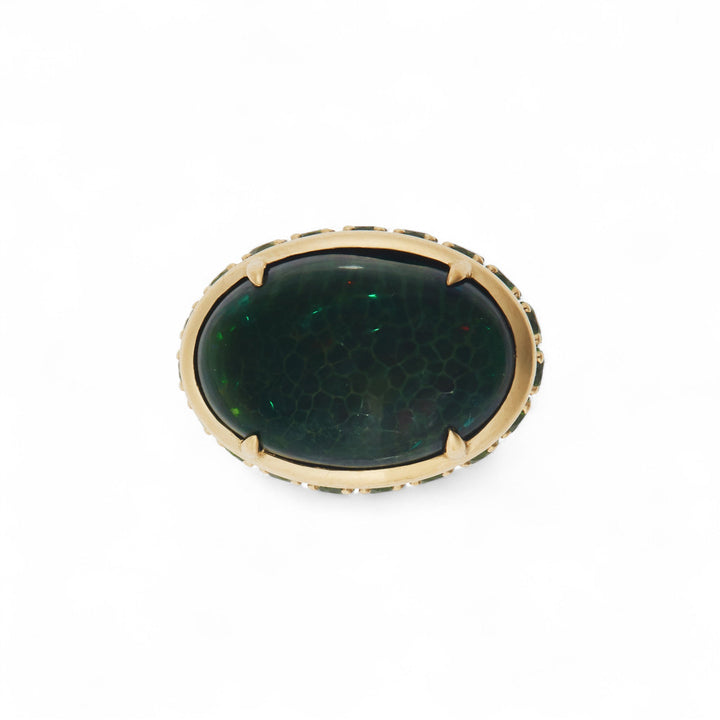 Shimmer Opal Eternity Ring - OAK - Archive - Ileana Makri