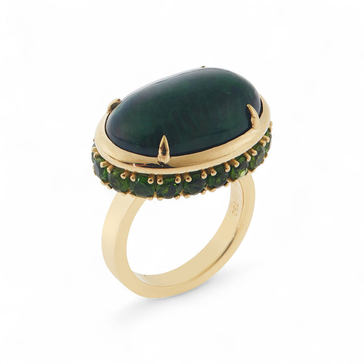 Shimmer Opal Eternity Ring - OAK - Archive - Ileana Makri
