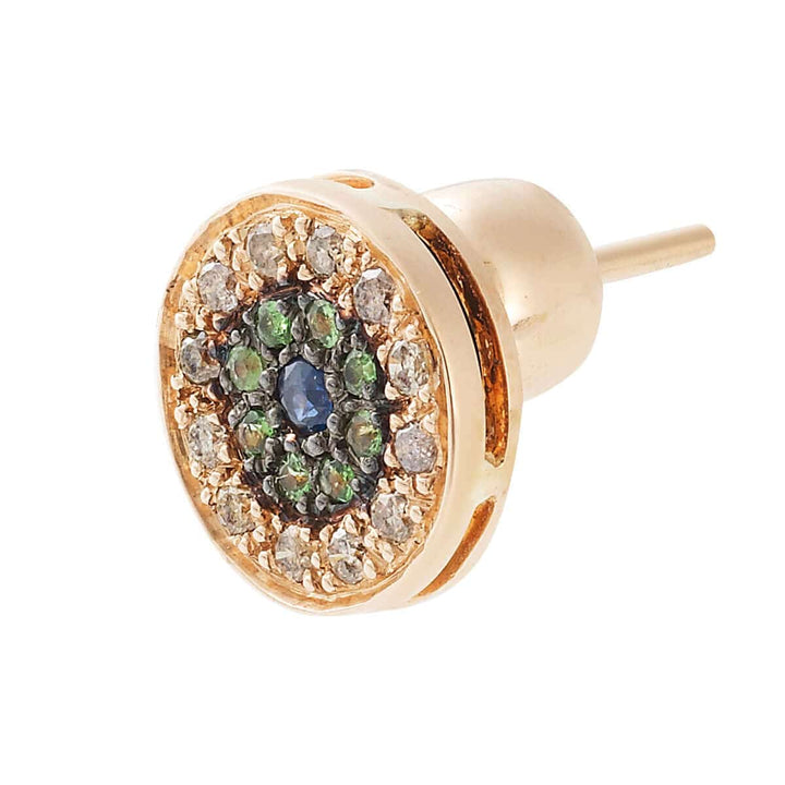 Short Tears Stud Earrings - Crying Eyes - Ileana Makri