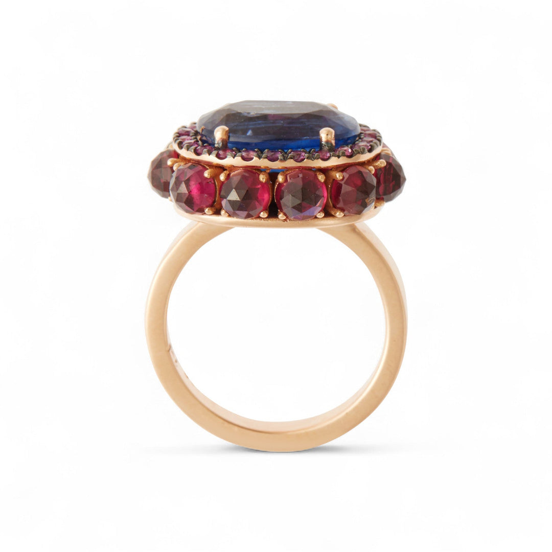 Silk Eternity Flower Ring - OAK - Archive - Ileana Makri