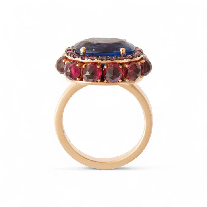 Silk Eternity Flower Ring - OAK - Archive - Ileana Makri
